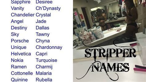 asian stripper names|List Of Female Stripper Names With Meaning .